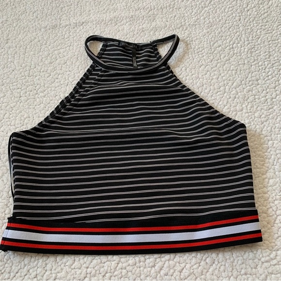 Dynamite  Stripped Cropped Tanktop - Picture 4 of 6
